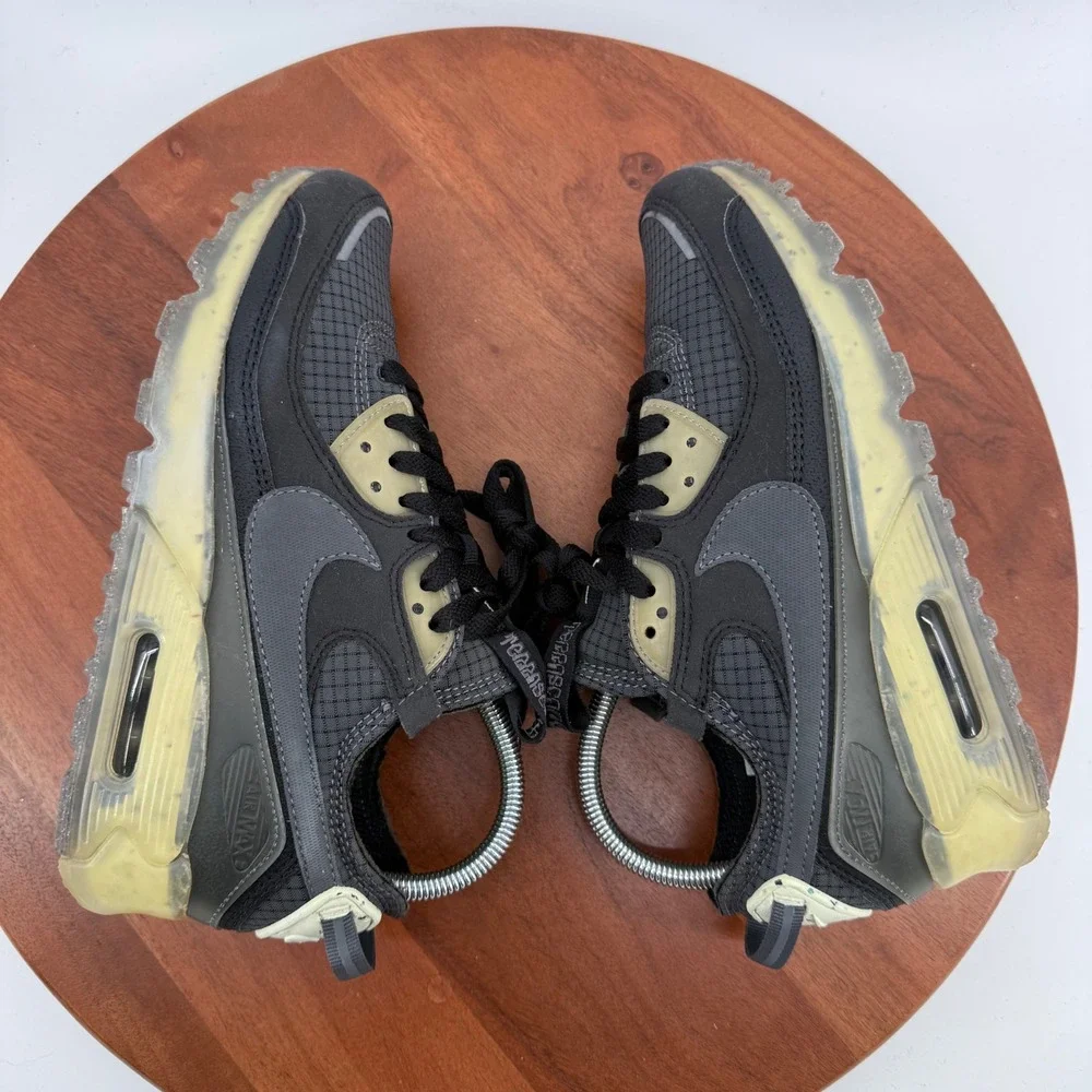 Nike Air Max 90 Terrascape Black Lime‎ Ice Anthracite DH2973-001 Mens 6 Sneakers